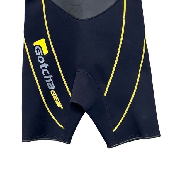 Gotcha Gear black titanium 2 short wetsuit size M - Picture 3 of 16